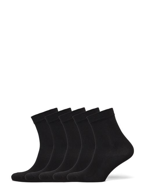 Se 5-Pack Sock Boozt Merchandise Black ved Booztlet