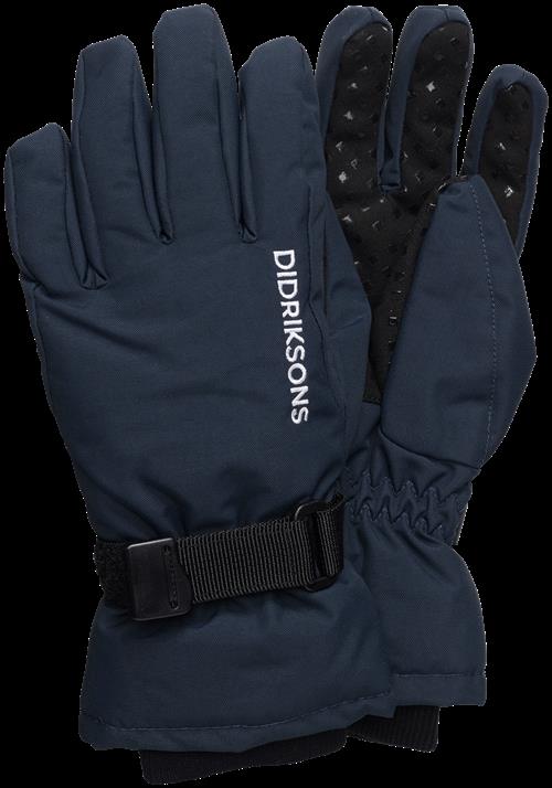 Didriksons Biggles 3 Handsker Navy  Navy-4-6 Y  Marineblå  4-6 år  Unisex