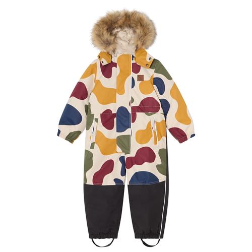 Kuling Chamonix Vinter-overtræksdragt Graphic  98 cm  Creme  98 cm  Unisex