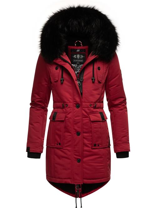 NAVAHOO Vinterparka 'Luluna'  rød