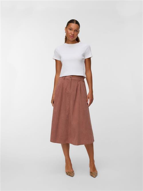 VERO MODA Nederdel  brun