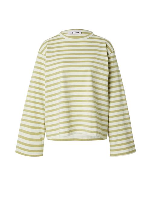 EDITED Shirts 'Verlee'  grøn / hvid