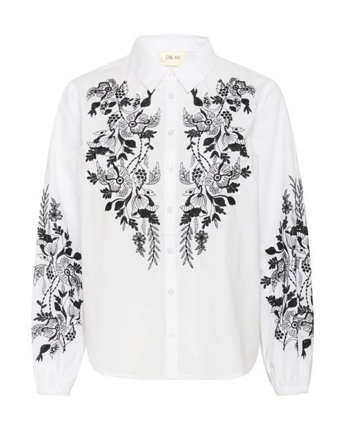 Cream Bluse 'Lau'  sort / hvid