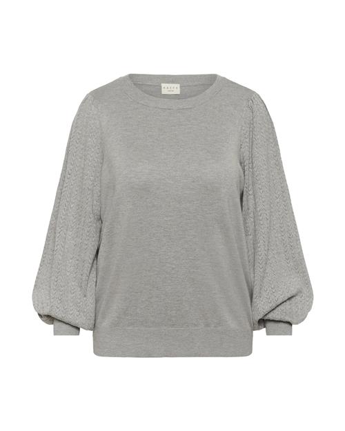 Se KAFFE CURVE Pullover  grå-meleret ved About You