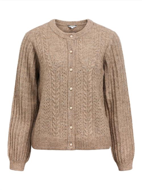 OBJECT Cardigan 'OBJFlora'  beige-meleret