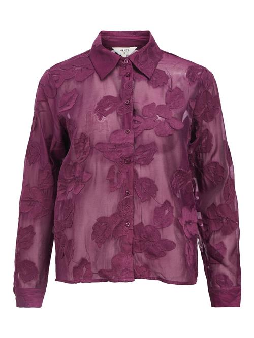 OBJECT Bluse 'TYLA'  purpur
