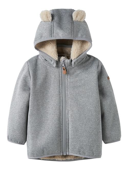 NAME IT Overgangsjakke 'NBNMADA08'  grå-meleret