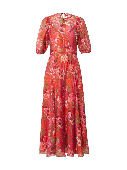 Ted Baker Kjole  grøn / pink / rød / hvid