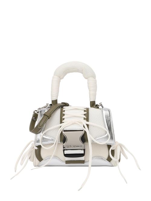 STEVE MADDEN Håndtaske 'Bdiego-M'  oliven / sølv / hvid