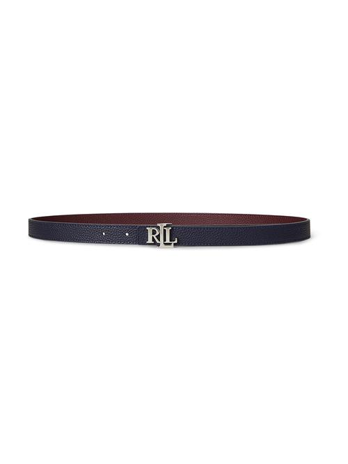 Lauren Ralph Lauren Bælte 'Vikian'  navy / mørkebrun