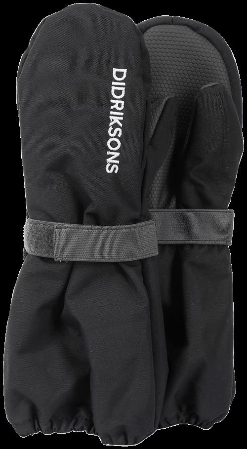 Didriksons Biggles 7 Vanter Black  Black-6-8 Y  Sort  6-8 år  Unisex