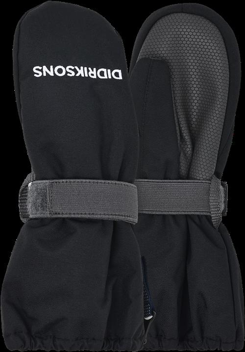 Didriksons Biggles 8 Luffer Med Lynlås Black  Black-4-6 Y  Sort  4-6 år  Unisex