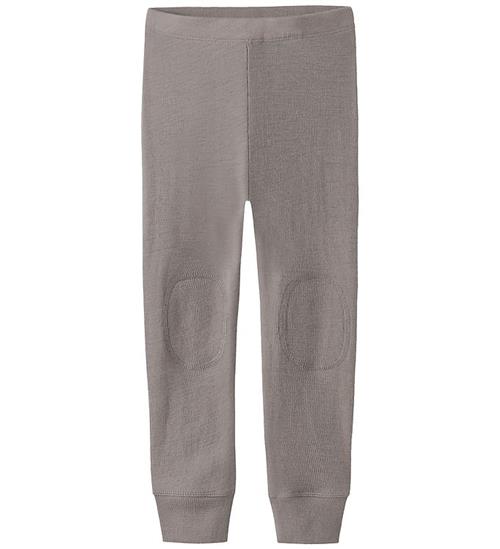 Name It Leggings - Rib - Uld/Silke - NmmWossa - Satellite