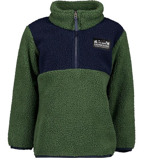 Didriksons Fleecetrøje - Gosig - Light Moss