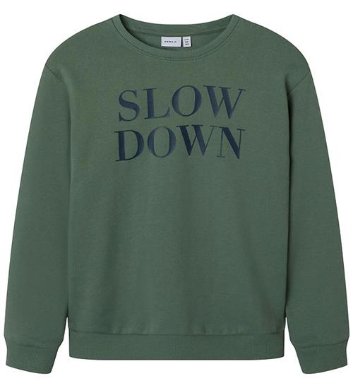 Name It Sweatshirt - NkmNello - Laurel Wreath m. Print