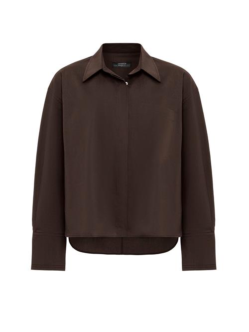 Antioch Bluse  kastaniebrun