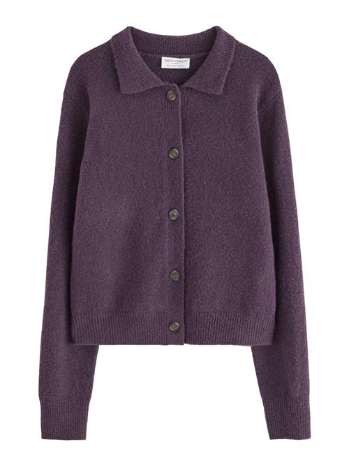 Lindex Cardigan 'Pia'  aubergine
