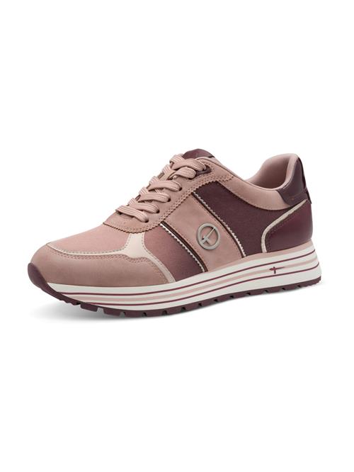 Tamaris Sneaker low  lyserød / mørkerød