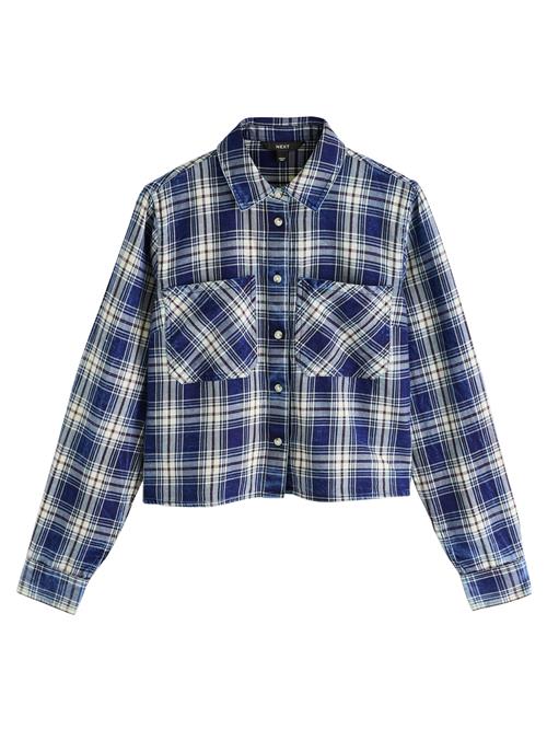 Next Bluse  creme / mørkeblå / mørkerød