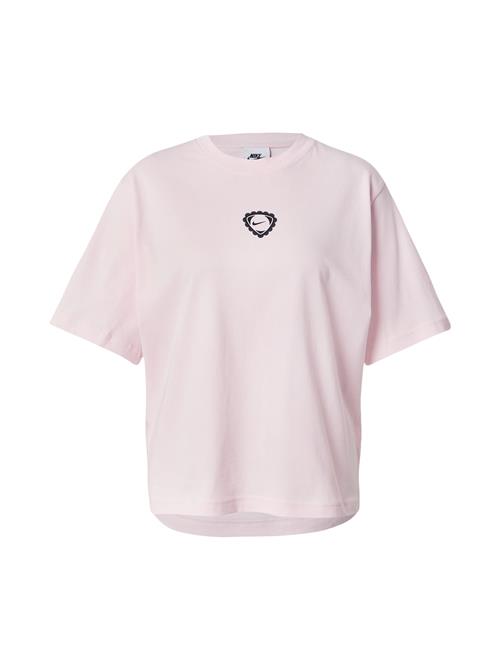 Nike Sportswear Shirts  lyserød / sort