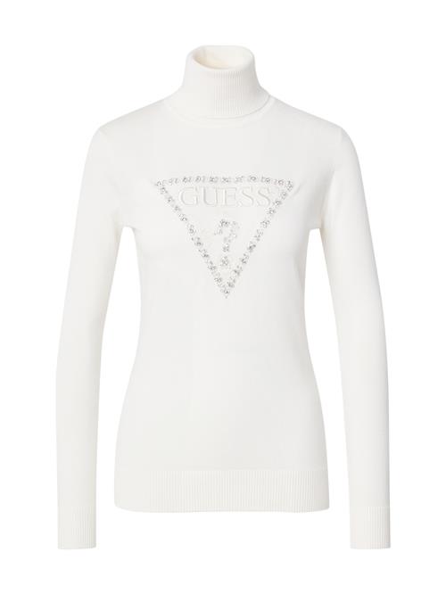 GUESS Pullover 'Melanie'  sølv / hvid