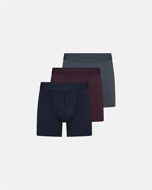 Tights "gunnar" 3-pak | Økologisk bomuld | Blå/rød/blå