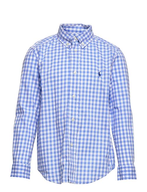 Gingham Cotton Poplin Shirt Ralph Lauren Kids Patterned