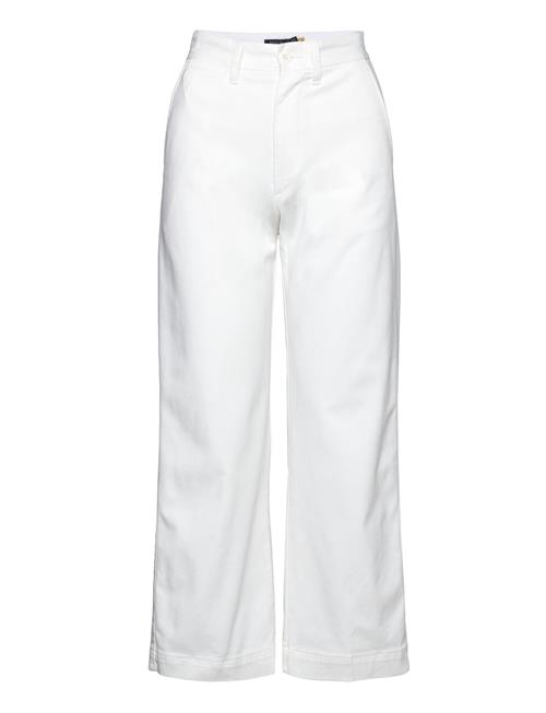 Chino Wide-Leg Pant Polo Ralph Lauren White