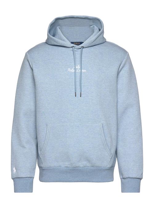 Logo Double-Knit Hoodie Polo Ralph Lauren Blue