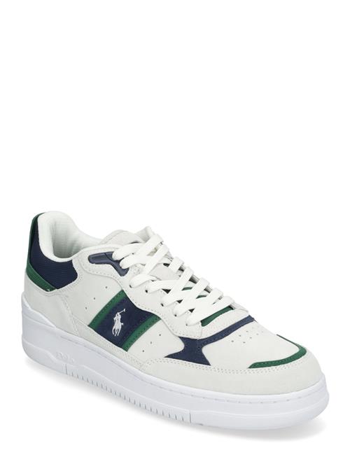 Masters Sport Suede Sneaker Polo Ralph Lauren White