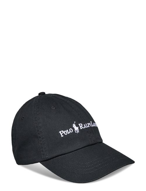 Cotton Twill Ball Cap Polo Ralph Lauren Black