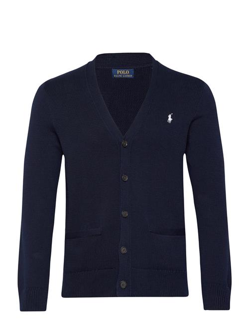 Cotton V-Neck Cardigan Polo Ralph Lauren Navy