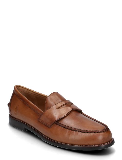 Alston Leather Penny Loafer Polo Ralph Lauren Brown