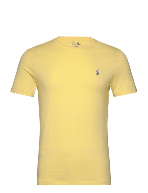 Custom Slim Fit Jersey Crewneck T-Shirt Polo Ralph Lauren Yellow