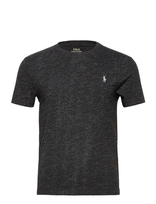 Custom Slim Fit Jersey Crewneck T-Shirt Polo Ralph Lauren Black