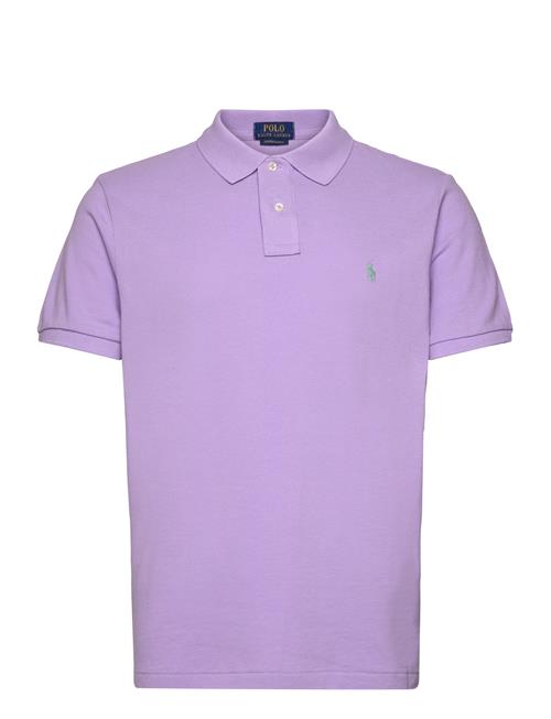 The Iconic Mesh Polo Shirt Polo Ralph Lauren Purple