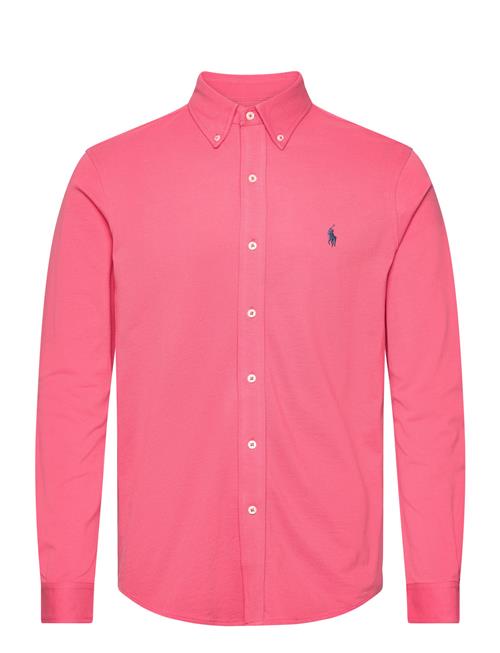 Featherweight Mesh Shirt Polo Ralph Lauren Pink