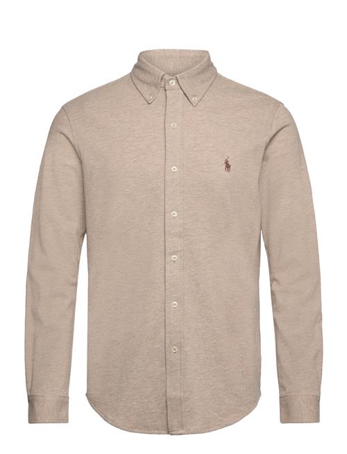 Featherweight Mesh Shirt Polo Ralph Lauren Beige