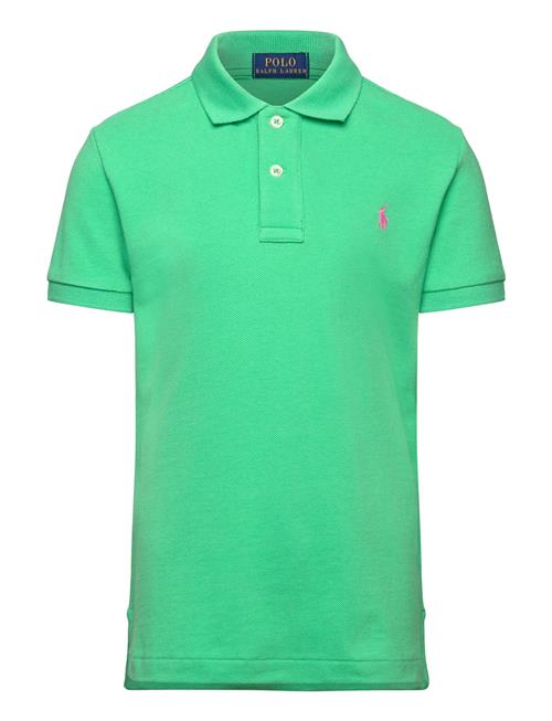 The Iconic Mesh Polo Shirt Ralph Lauren Kids Green