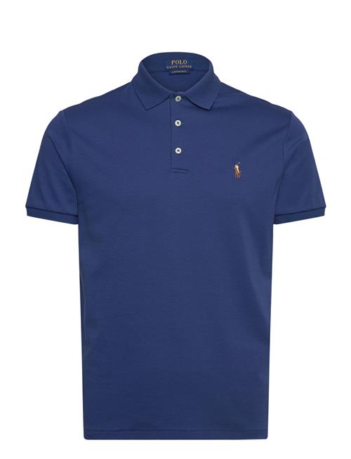 Custom Slim Fit Soft Cotton Polo Shirt Polo Ralph Lauren Navy