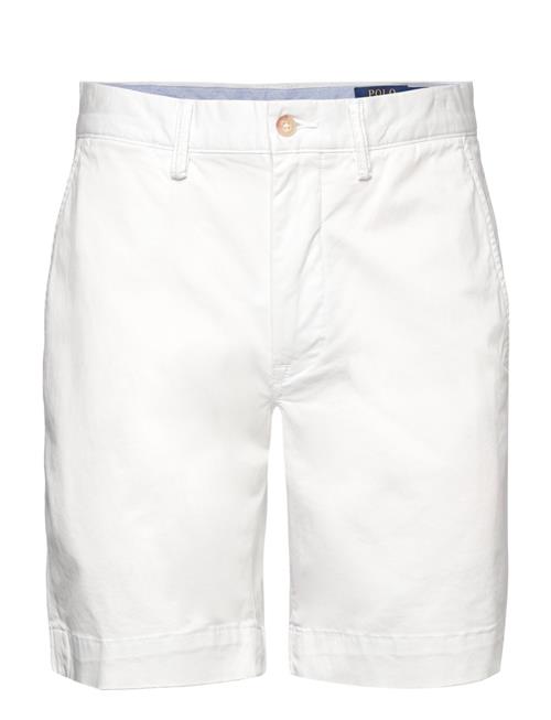 8-Inch Stretch Straight Fit Chino Short Polo Ralph Lauren White