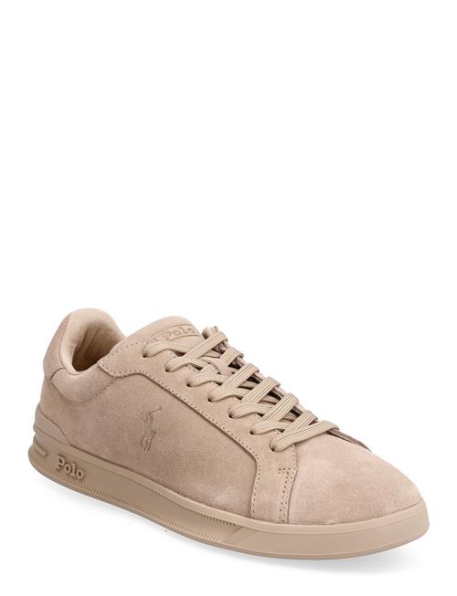 Heritage Court Ii Suede Sneaker Polo Ralph Lauren Pink