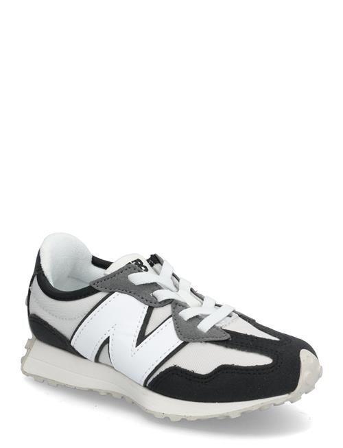 Se New Balance 327 Kids Bungee Lace New Balance Grey ved Booztlet