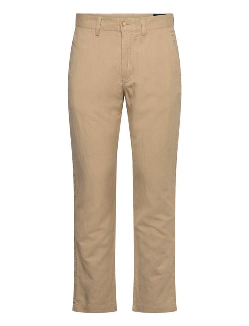 Straight Fit Linen-Cotton Pant Polo Ralph Lauren Beige