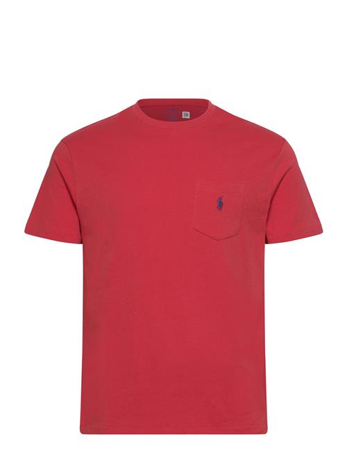 Classic Fit Jersey Pocket T-Shirt Polo Ralph Lauren Red