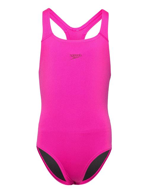 Se Girls Endurance+ Medalist Speedo Pink ved Booztlet
