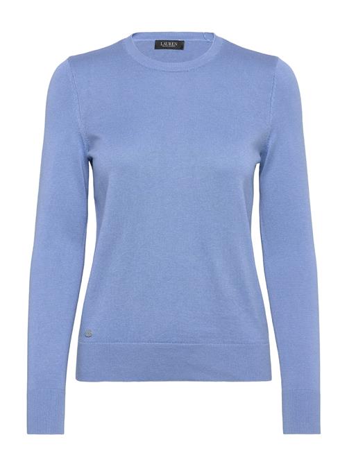 Cotton-Blend Sweater Lauren Ralph Lauren Blue