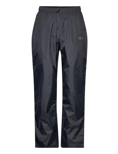Se Rainy Day Pants Jack Wolfskin Black ved Booztlet