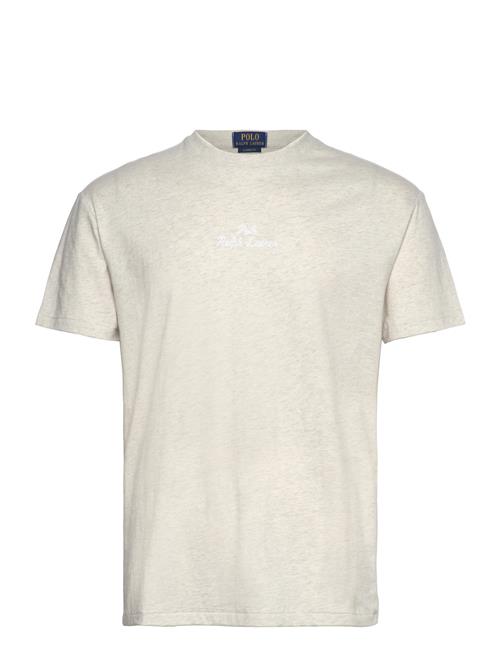 Classic Fit Logo Jersey T-Shirt Polo Ralph Lauren Cream