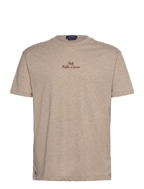 Classic Fit Logo Jersey T-Shirt Polo Ralph Lauren Beige